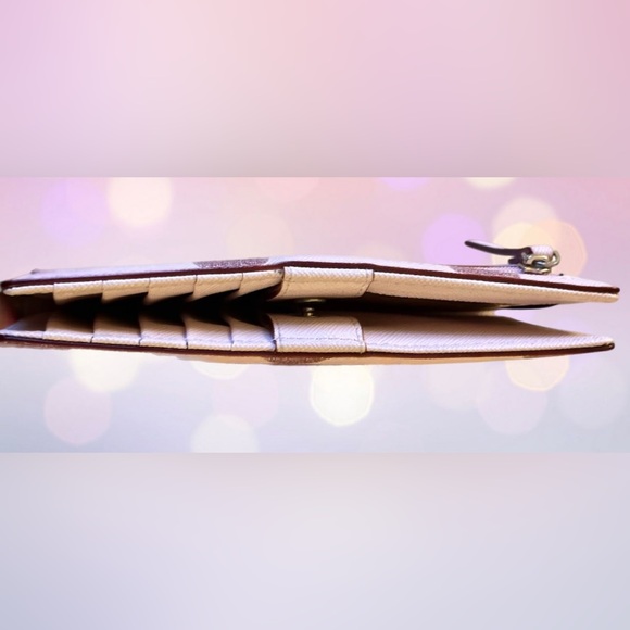 Kate Spade Haven Lane Stacy Glitter Dot Wallet in Plum Dawn - Picture 4 of 12